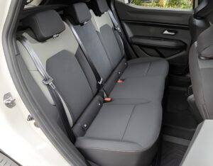 Renault Duster 2026 Rear Seats