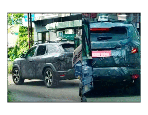 Renault Duster 2026 spy image